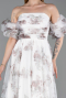Abendkleid Lang Braun ABU6228