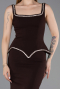 Abendkleid Lang Braun ABU6231