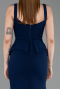 Abendkleid Lang Marineblau ABU6231