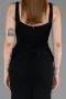 Abendkleid Lang Schwarz ABU6231