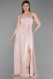 Abendkleid Lang Chiffon Puder ABU6233