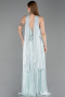Abendkleid Lang Chiffon Minzgrün ABU6233