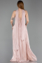 Abendkleid Lang Chiffon Puder ABU6233