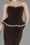 Abendkleid Lang Braun ABU6239