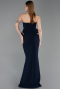 Abendkleid Lang Marineblau ABU6239