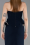 Abendkleid Lang Marineblau ABU6239