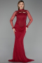 Abendkleid Lang Spitze Weinrot ABU6207