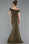 Abendkleid Lang Khaki ABU6217