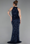 Abendkleid Schuppig Lang ABU5135
