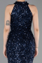 Abendkleid Schuppig Lang ABU5135