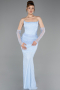 Abendkleid im Meerjungfrau-Stil Spitze Lang ABU5933