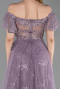 Abendkleid Lang Lavendel ABU6244