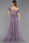 Abendkleid Lang Lavendel ABU6244