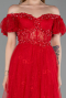 Abendkleid Lang Rot ABU6244