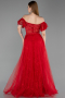Abendkleid Lang Rot ABU6244