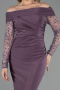 Abendkleid Lang Lavendel ABU6273