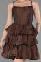 Partykleid Kurz Braun ABK2656
