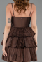 Partykleid Kurz Braun ABK2656