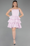 Partykleid Kurz Puder ABK2656