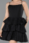 Partykleid Kurz Schwarz ABK2656