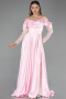 Standesamtkleid Satin Lang ABU5054
