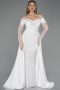 Abendkleid Perlenbesetzt Lang ABU5934