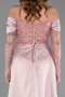 Abendkleid Perlenbesetzt Lang ABU5934