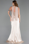 Abendkleid Lang Satin Gold ABU6276