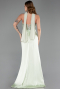 Abendkleid Lang Satin Minzgrün ABU6276
