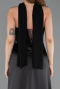 Abendkleid Lang Satin Schwarz ABU6276