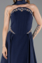 Abendkleid Lang Marineblau ABU6279