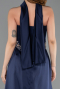 Abendkleid Lang Marineblau ABU6279