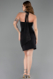 Partykleid Kurz Schwarz ABK2645