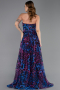 Abendkleid Lang Fuchsie ABU6259