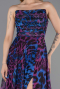 Abendkleid Lang Fuchsie ABU6259