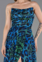 Abendkleid Lang Sächsischblau ABU6259