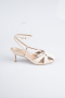 Party-Schuhe Wildleder Beige ABN2122