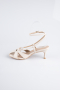 Party-Schuhe Wildleder Beige ABN2122
