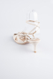 Party-Schuhe Wildleder Beige ABN2122
