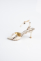 Party-Schuhe Haut Gold AB2121