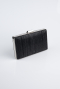 Abendtasche Laserschnitt Schwarz SH801