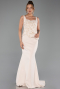 Abendkleid Lang Beige ABU6225