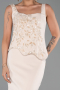 Abendkleid Lang Beige ABU6225