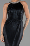 Abendkleid Lang Schwarz ABU6295