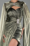 Abendkleid Lang Chiffon Khaki ABU6296