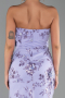 Abendkleid Lang Lila ABU6299