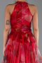 Abendkleid Lang Fuchsie ABU6294
