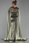 Abendkleid Lang Chiffon Khaki ABU6296