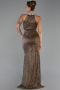 Kupfer Abendkleid Lang ABU4324