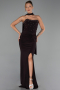 Abschlusskleid Lang Braun ABU5564